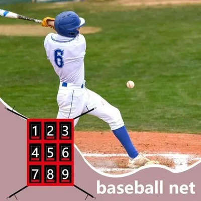 Produktbild von Baseball- und Softballnetz als Übungsziel für Schlag- und Wurfgenauigkeit