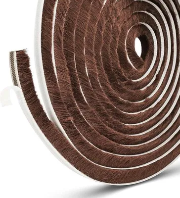 Productafbeelding van Deur- en raamafdichtingsstrips, zelfklevende afdichtingsstrips. Geschikt voor het bevestigen van borstels, en geschikt voor schuifdeuren, buitendeuren en raamafdichtingen.
