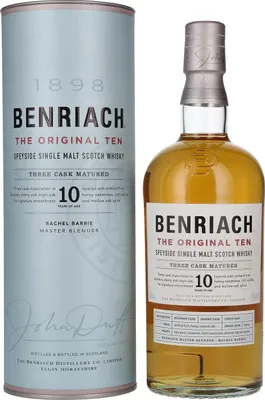 Produktbild von The BenRiach 10 Jahre in Geschenktube Single Malt Scotch Whisky | 43 % vol | 0,7 l