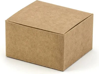 Produktbild von Schachteln, Kraftpapier, 6 x 5,5 x 3,5 cm (1 Packung / 10 Stück)