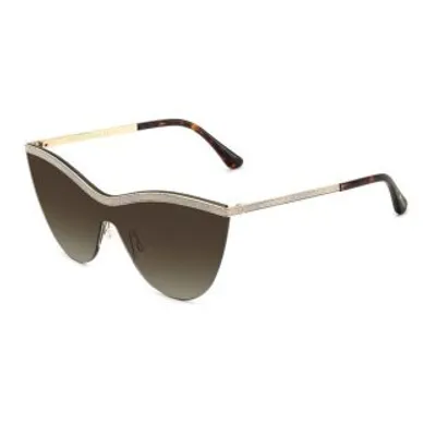 Image de Lunettes de soleil pour femme Jimmy Choo KRISTEN/S dorées havane 99/1/145