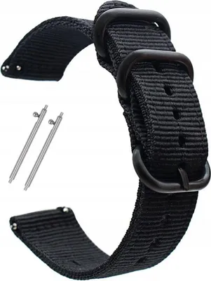 Zdjęcie produktu dla Pasek Nylonowy 22Mm - Czarny - Psk041