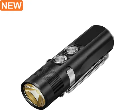 Produktbild von Rovyvon Aurora A23 Nichia G2 USB-C aufladbare Schlüsselbundlampe bis 600 Lumen -schwarz