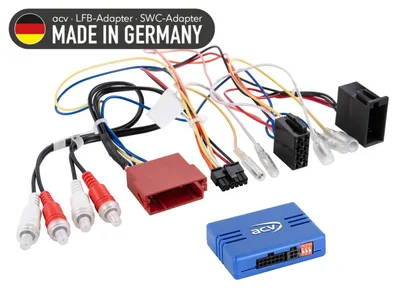 Produktbild von LFB Audi A2/A3/A4/A6/TT ISO/Mini ISO Amp >Cinch