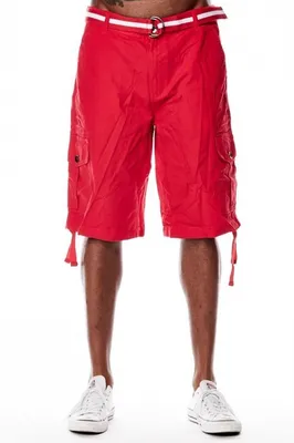 Immagine prodotto di Pantaloncini Southpole Cargo Uomo Rosso Profondo 9001-3341 - 38