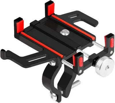 Produktbild von Handyhalterung für Lenker, rot