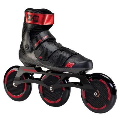 Obrázek produktu pro K2 Skates REDLINE 125 Inline brusle Unisex černá - červená Velikost EU: 40