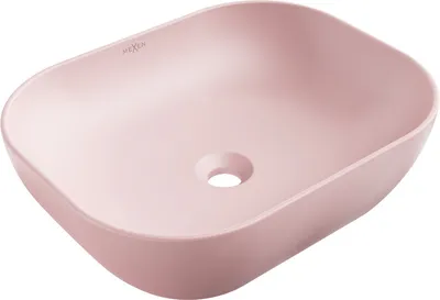 Produktbild von Mexen Rosa Aufsatzwaschbecken 50 x 40 cm, Rosa matt - 21095044
