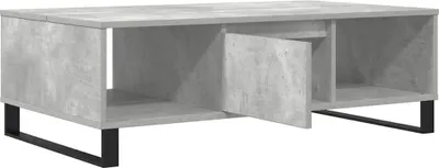 Obrázek produktu pro vidaXL Konferenční stolek Concrete Grey 104x60x35 cm Materiál dřevo