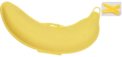 Produktbild von Storage Solutions Vorratsbehalter - Banane - 22,5 cm - Gelb - wiederverwendbar - spulmaschinenfest