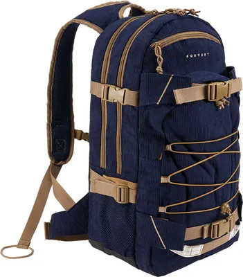 Produktbild von Forvert Rucksack Uni Cord Laptop Louis navy/beige Standard