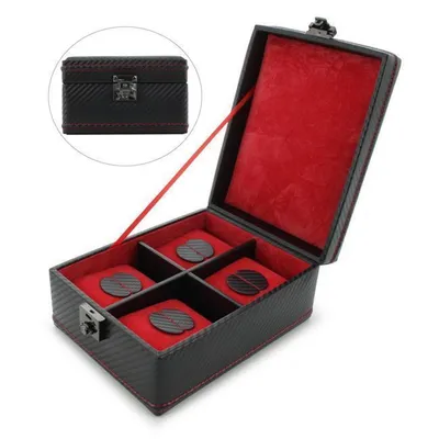 Immagine prodotto di Scatola per orologi in carbonio sintetico per 4 orologi
