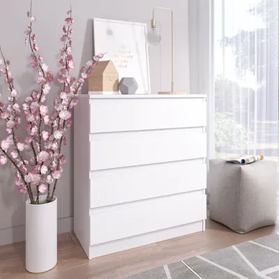 Produktbild von Kommode A3b Schubladenkommode 72x37x85cm weiß