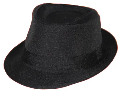 Produktbild von Uni Sommer Panamahut - Fedora schwarz Strand Gangster Hut