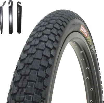 Zdjęcie produktu dla 1 x opona rowerowa Kenda K-Rad K-905 20" BMX w kolorze czarnym 58-406 (20 x 2,35) wraz z łyżką do opon maxxi4you