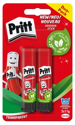 Produktbild von Staedtler Klebestift Pritt 2x11g BK