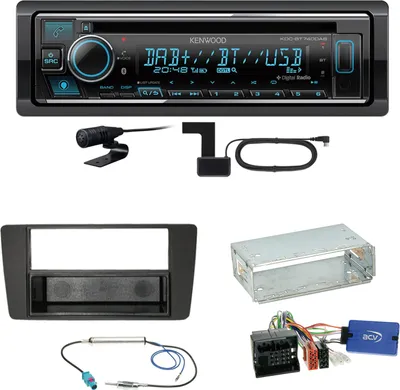 Produktbild von Kenwood KDC-BT740DAB Digitalradio Einbauset für Skoda Yeti 5L Octavia 2
