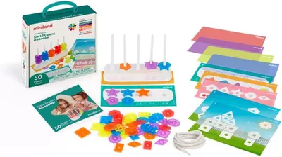 Productafbeelding van Doorschijnend SORT&Count ABACOLO - Multi kleuren