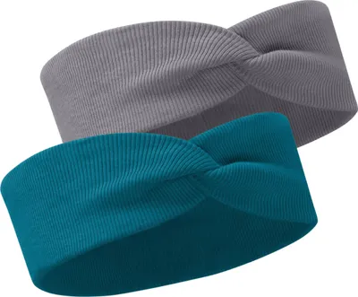 Produktbild von Bubalove | Stirnband | Haarband SET | Baumwolle | 48-52 cm | Meergrün, Anthrazit | Haarbänder