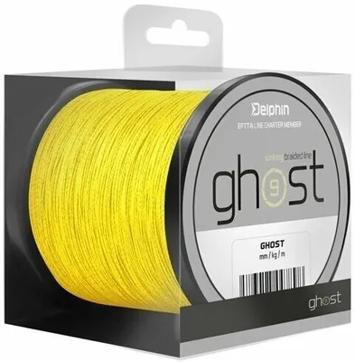 Immagine prodotto di Delphin GHOST 8+1 / giallo 0,23mm 13,6kg 300m