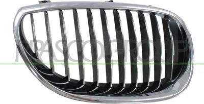 Produktbild von PRASCO BM0472003 Kühlergrill Frontgrill für BMW 5 Limousine (E60) Rechts Chrom/Schwarz
