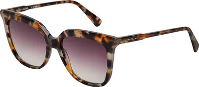 Produktbild von Longchamp Damen-Sonnenbrille im quadratischen Cat-Eye-Stil aus Acetat LO728S