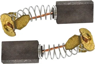 Produktbild von 2x Kohlebürsten für Hitachi/Hikoki 4,7 x 8 x 13,8/15,5 mm (999007)