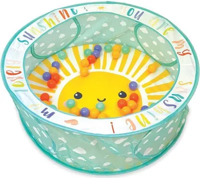 Produktbild von Bällebad Infantino Pop Up, 50 Bälle, Inklusive Tragetasche, Durchmesser 88 cm