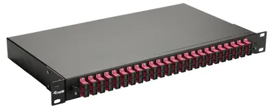 Zdjęcie produktu dla Equip 337314, SC, OM4, Montaż półkowy, 1U, Czarny, Stal