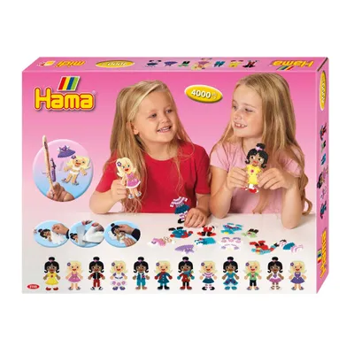 Image de PAT Hama Paquet cadeau. Poupées à habiller 0