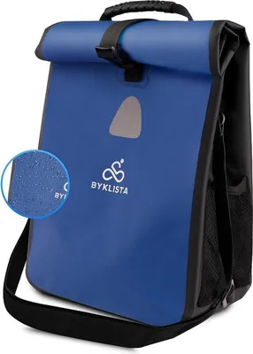 Produktbild von Famanu Fahrradtasche für Gepäckträger – wasserdicht, blau