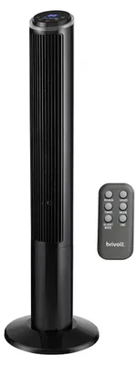 Productafbeelding van brivolt. BVTV50 torenventilator, stil, 3 snelheidsstanden, afstandsbediening