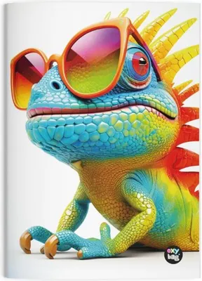 Image de Cahier A4 444 Caméléon