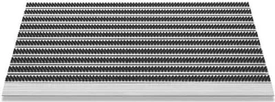 Immagine prodotto di Zerbino in alluminio Profi Brush Slim Extra flat Con spazzole 50 x 80 cm