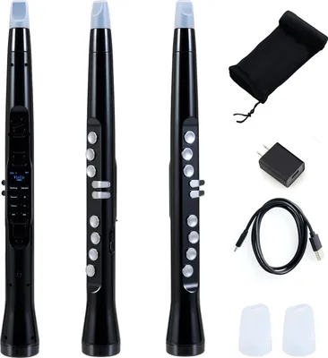 Produktbild von COSTWAY Elektronisches Blasinstrument, digitales Saxophon mit MIDI, 100 Klänge, HIFIr, 4-Oktaven-Bereich & 2 Griffweisen, Mini-Saxophon