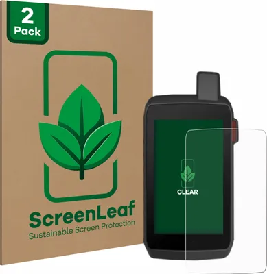 Produktbild von 2x ScreenLeaf Schutzfolie für Garmin Montana 700 / 700i / 750i Displayschutz Display Schutz Folie Klar Transparent
