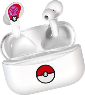 Produktbild von OTL Technologies Pokémon Poké ball, Kabellos, Anrufe/Musik, 20 - 20000 Hz, 145 g, Kopfhörer, Weiß