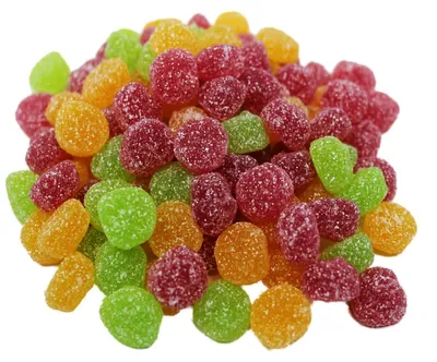 Image de Gomme fruitée Berries mélange acidulé sucré petites boules 1000g