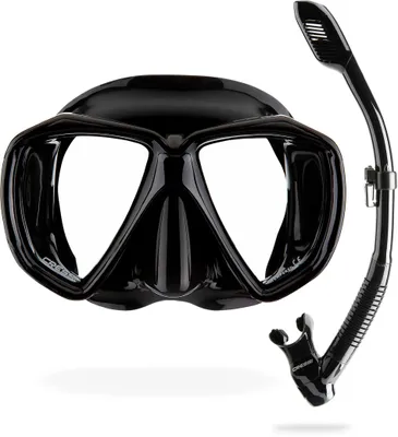 Produktbild von Cressi Set Ranger & Dry Black/Black