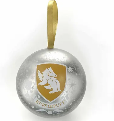 Obrázek produktu pro Harry Potter vánoční ozdoba s řetízkem Hufflepuff