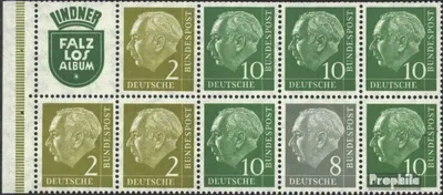 Produktbild von Briefmarken BRD (BR.Deutschland) 1956 Mi Hbl7 postfrisch
