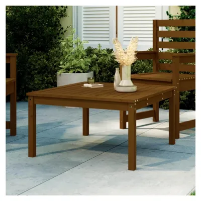 Produktbild von Gartentisch Honigbraun 82,5x82,5x45 cm