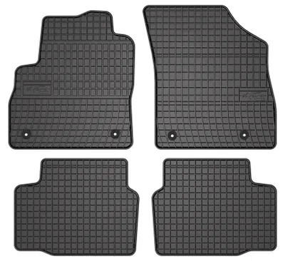 Zdjęcie produktu dla Dywaniki gumowe do Opel Astra K 2015-2022 (sedan/hatchback/kombi) – 4 szt., czarne, dopasowane – Wielganizator SolidPRO