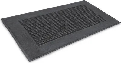 Produktbild von Teppich Badematte Badteppich Badvorleger PAULO dunkelgrau Zwoltex PAULO Teppich dunkelgrau 50x70 cm HOMLA