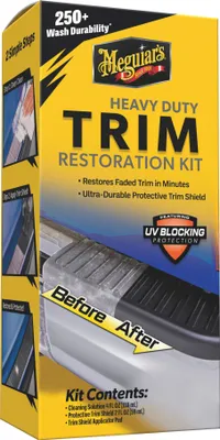 Produktbild von Meguiar's® Heavy Duty Trim Kit - Kunststoffversiegelungs Set Kunststoff-Renovierungsset