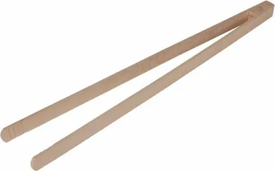 Produktbild von BURI 10 Stück große Grillzangen XXL 50cm Grillbesteck Zubehör Grillen extra lang