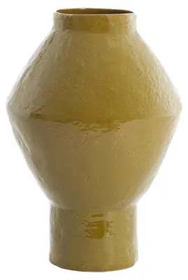 Productafbeelding van Light&living Vaas, decoratief, Ø29x41 cm, VASORA, keramiek, glanzend, olijfgroen
