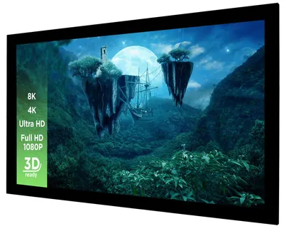 Produktbild von celexon basic Rahmen-Leinwand 110" | 240x135 cm 16:9 | 4K Full HD 3D | Beamerleinwand mit Stecksystem für Heimkino | stramm gespanntes Tuch für sehr gute Planlage | Projektionsleinwand zur Wandmontage