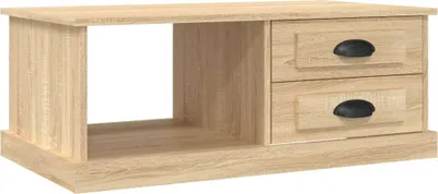 Obrázek produktu pro vidaXL Konferenční stolek Sonoma Dub 90x50x35 cm odvozený výrobek ze dřeva