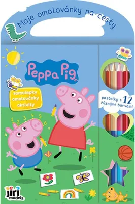 Zdjęcie produktu dla Moje kolorowanki na podróż Świnka Peppa